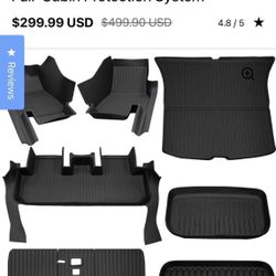 Tesla Car Floor Mats 