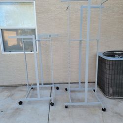 Adjustable Clothing Racks $65 Each