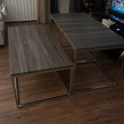 Coffee Table ,side tables,2 Lamps