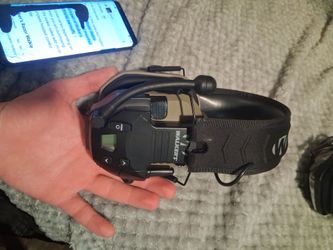 Walkers razor walkie talkie attachment with the walkers electronic earmuffs