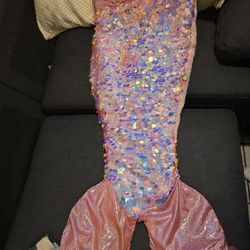 Pink Mermaid Tail