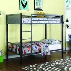 Brand New Metal Twin/Twin Bunk Bed