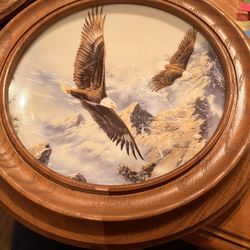 Soaring The peaks  Lenox Collectible plate