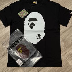 Bape Bicolor Big Ape Head Tee