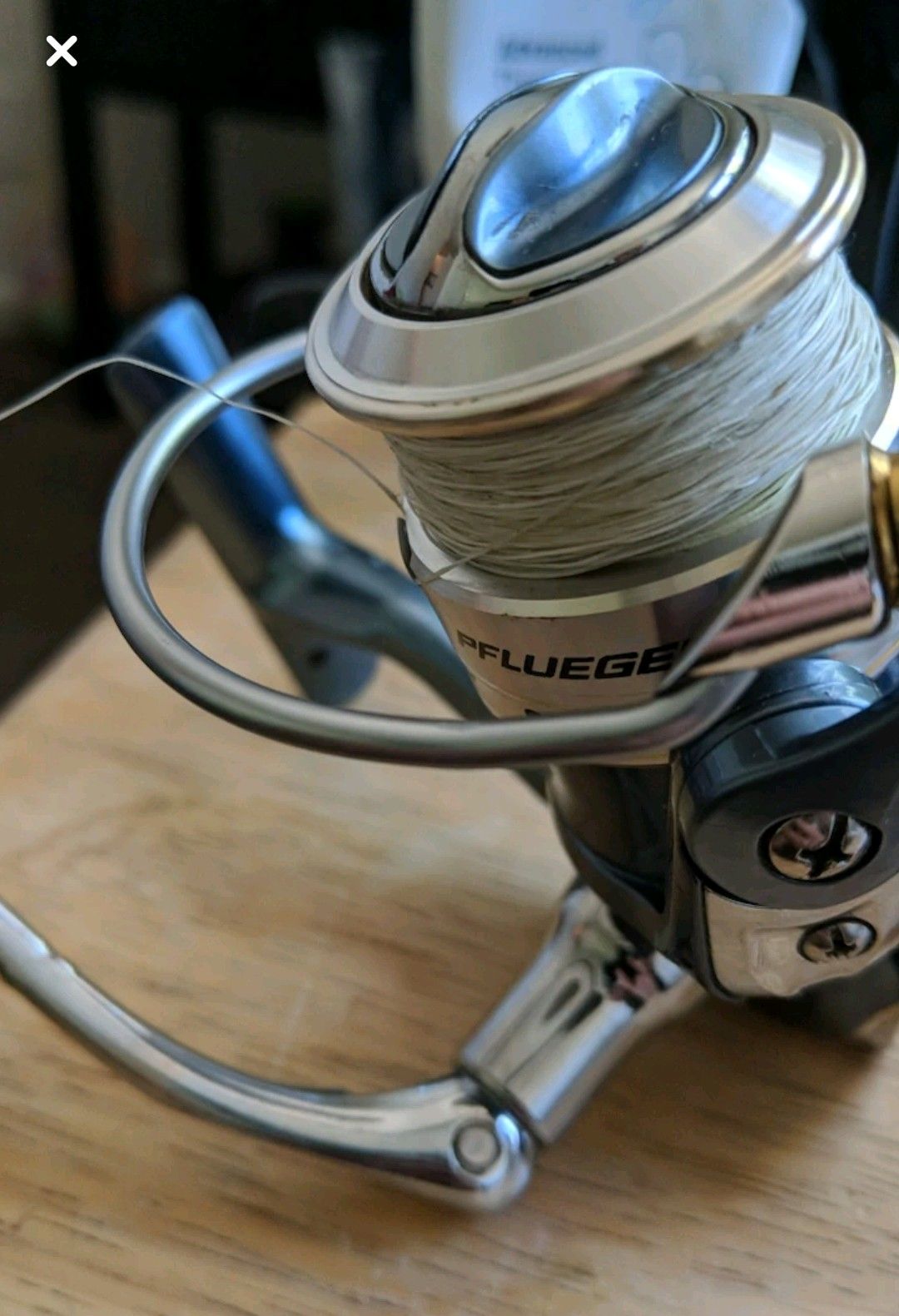 Pflueger 6925 spinning fishing reel 10 bearing SMOOTH
