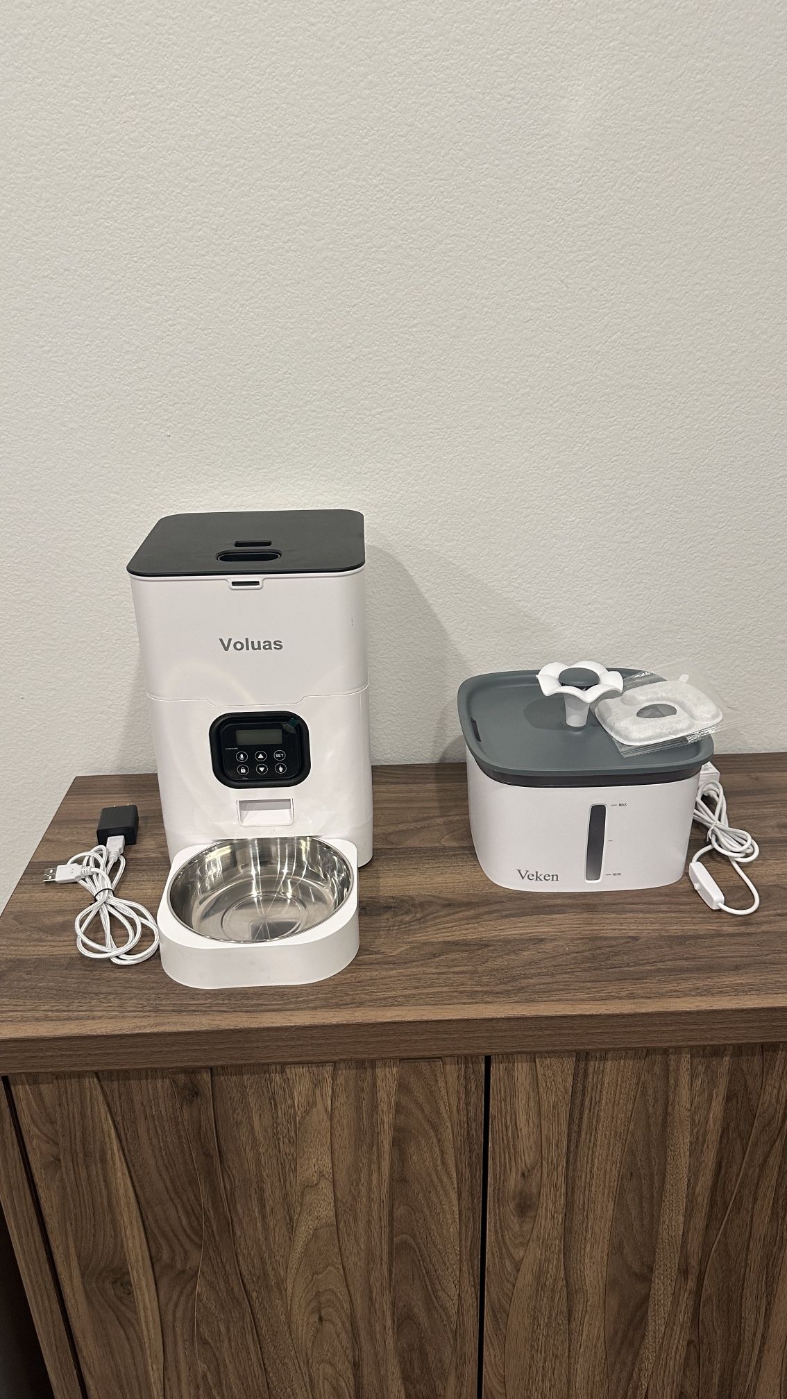Automatic Pet (Dog/Cat) Feeder & Water Fountain