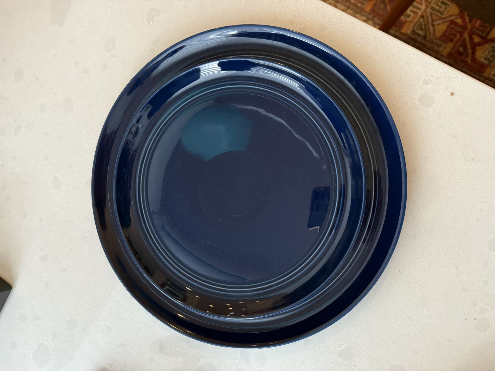 Hue dinnerware from Crate & Barrel Blue