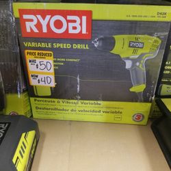 Ryobi Variable Speed Drill