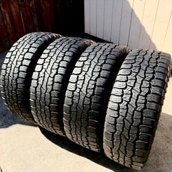 275/70r18 (33x11.0r18) Les Schwab Open Range A/T Plus Load E 10 Ply 80% Tread