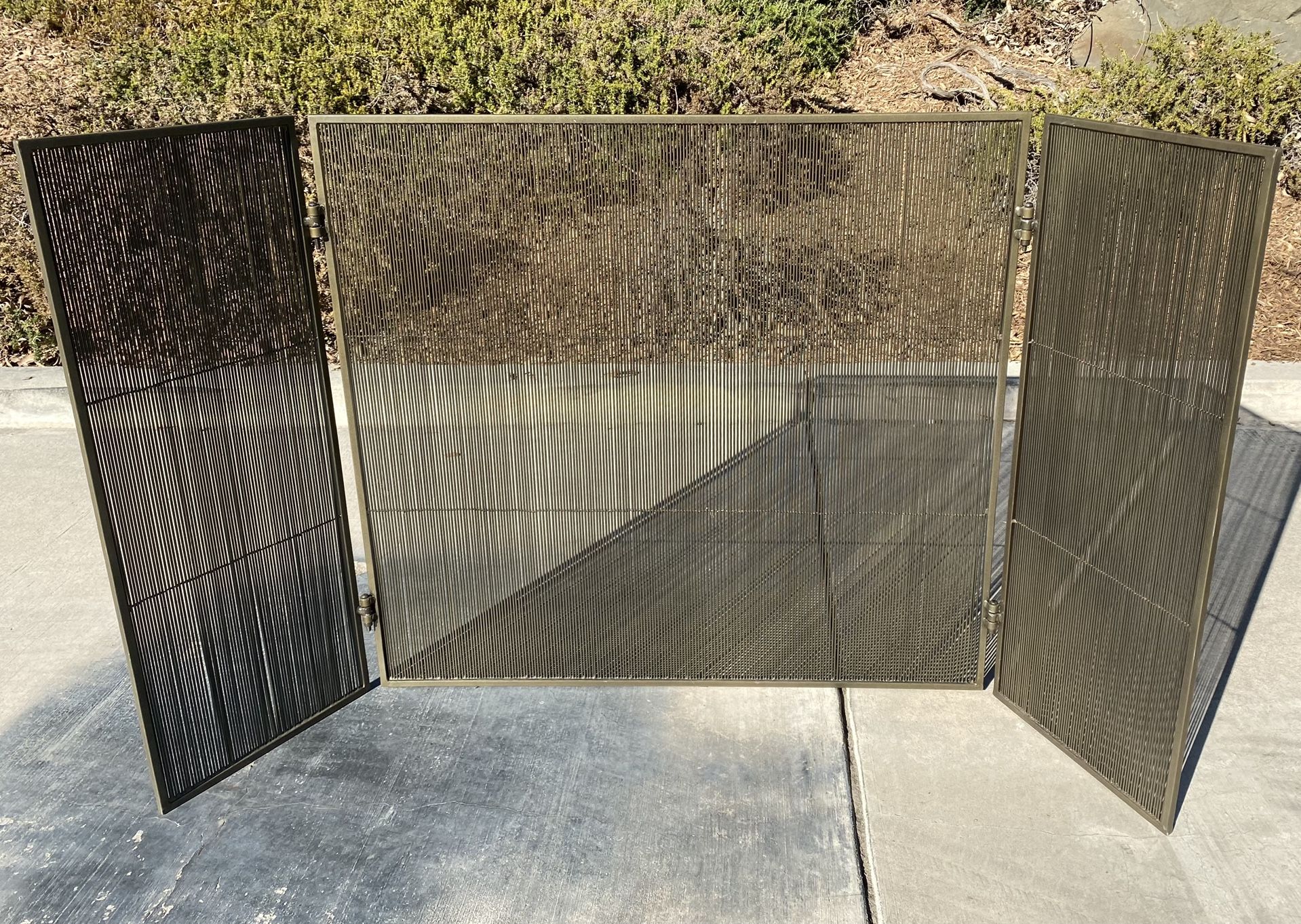 Modern Fireplace Screen