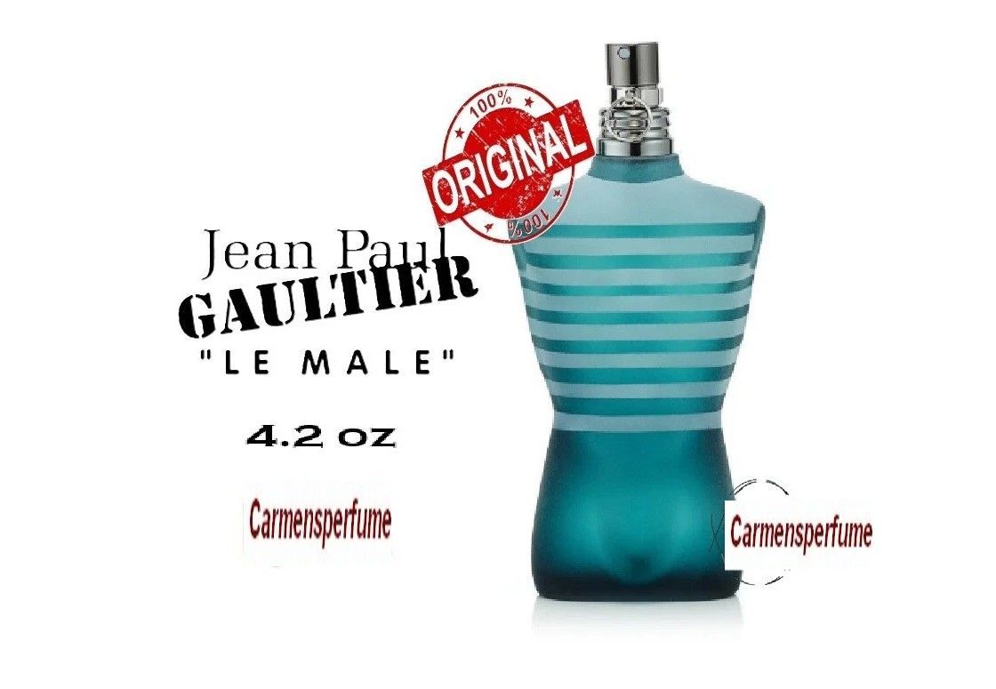 Jean Paul LE MALE Gaultier Original formula NEW Tester for Men 4.2 fl oz eau de toilette spray boxed T W Flea Market Pensacola Florida booth 66