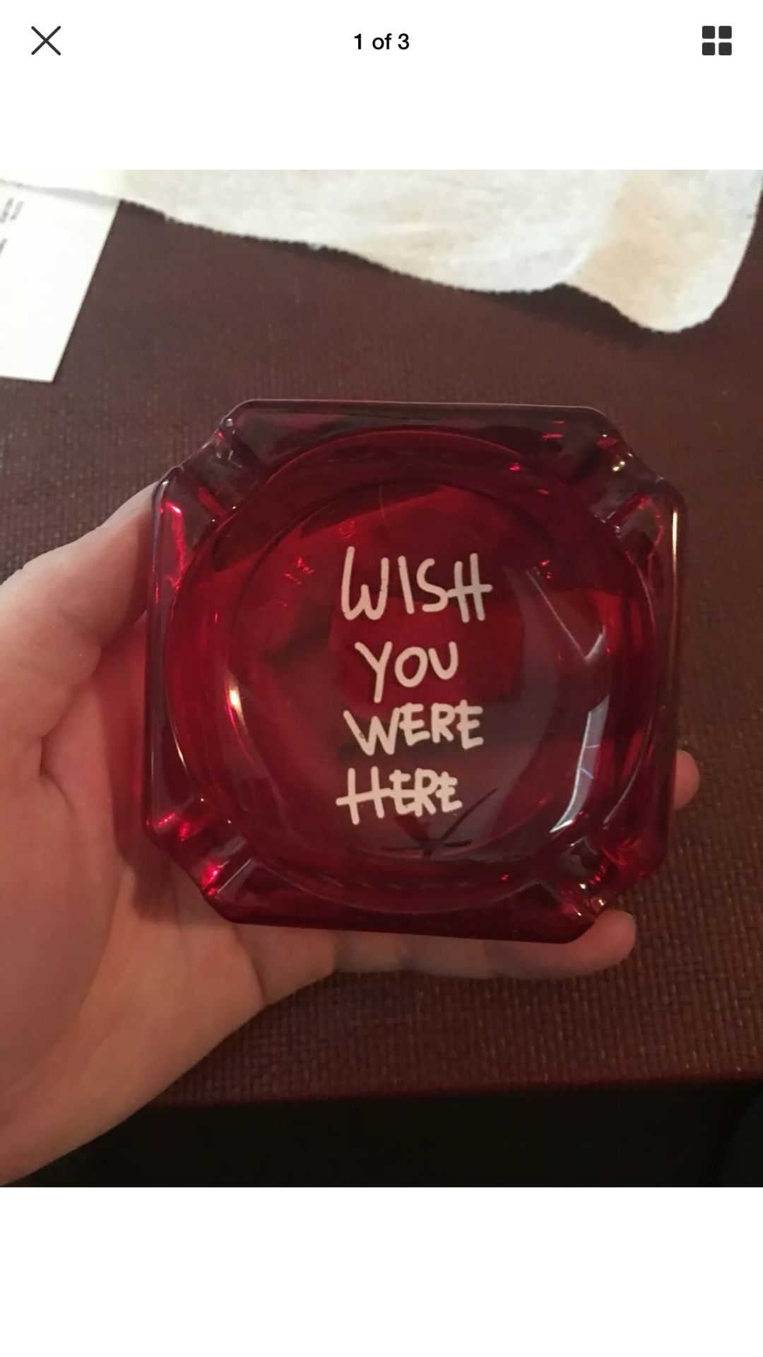 Travis Scott astroworld ash tray