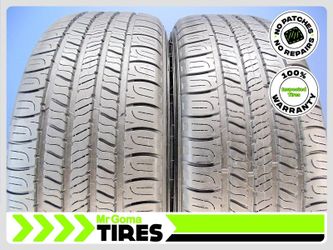 2 GOODYEAR ASSURANCE ALL SEASON 235/60R18 USED TIRES 7.6/32 TREAD 103H 2356018