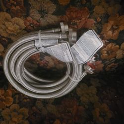 6' Stainless  Steel  Washer Fill Hose