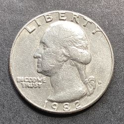 Collectible 1982 Quarter with Double Died Obverse ( Pending for Jorge xxxxx）