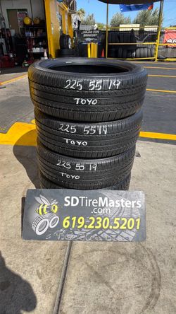 4 Toyo 225-55-19