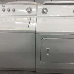Matching Super Capacity Washer Dryer Set 