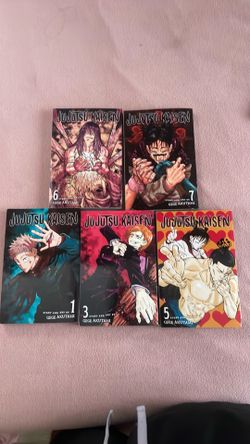 5 Jujutsu Kaisen Volumes
