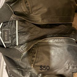 Guess Leather Jacket 