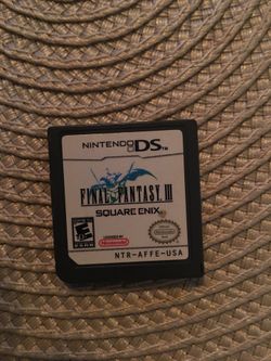 Nintendo ds final fantasy 3