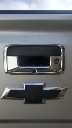 Silverado chrome tailgate cover