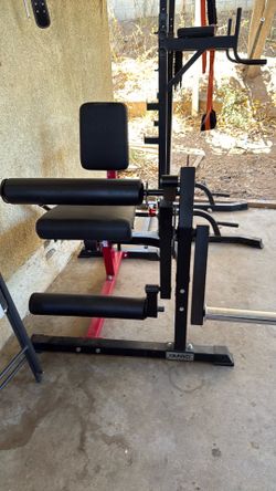Adjustable Leg Extension Curl Machine