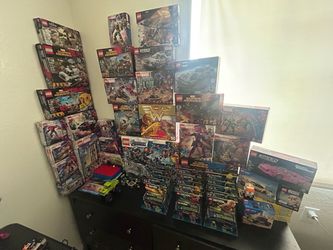 Big Lego collection includes marvel and dc