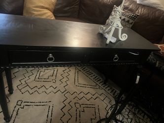 Long Black Table