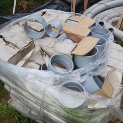 NEW - 4" PVC Coupler
