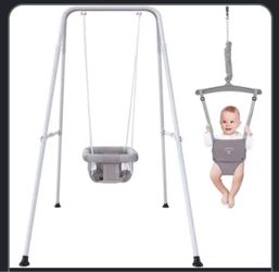Baby jumper and swing 2in1
