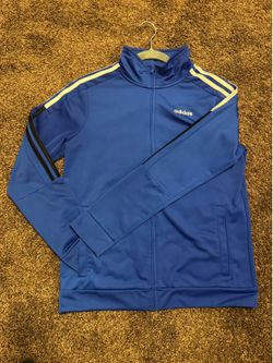 Blue Adidas Zip Up