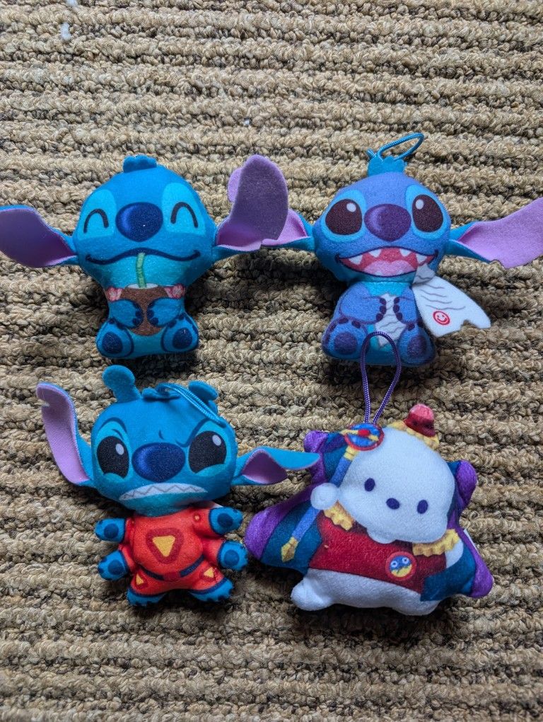 Lilo And Stitch Disney Plushies And Sanrio Pochacco