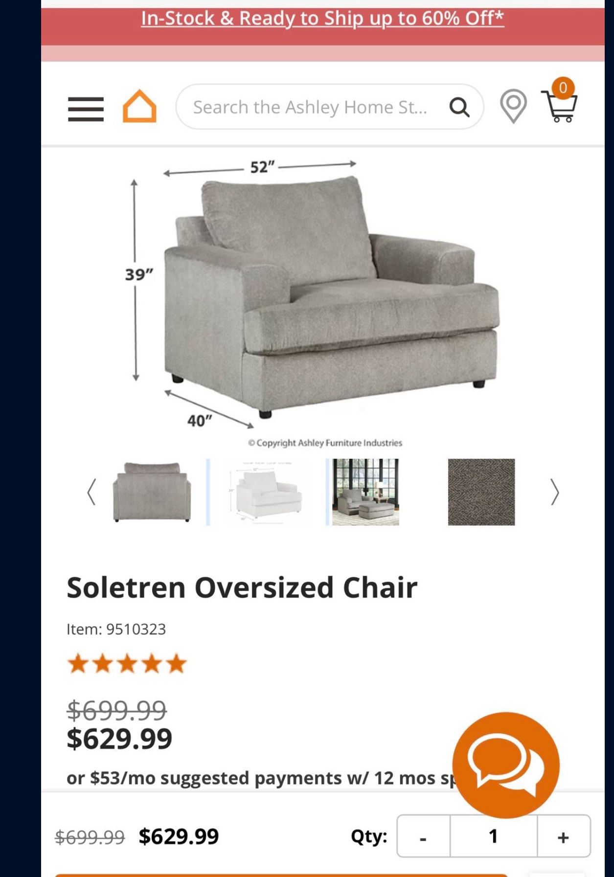 Oversize Sofa Chair