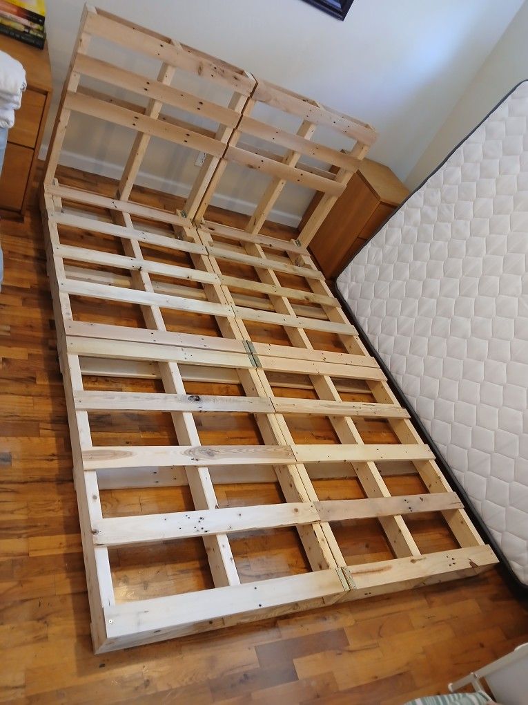 Queen Bed Frame (Fold Up)