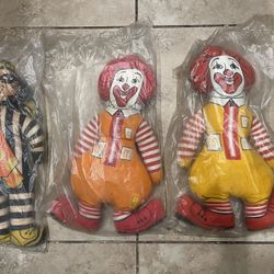 1970s McDonalds Plush Toys