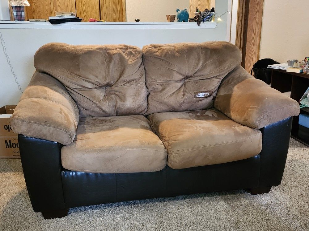 Microfiber Loveseat