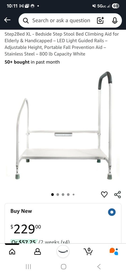 Stability Stool Stationary Support Step Ladder Walker