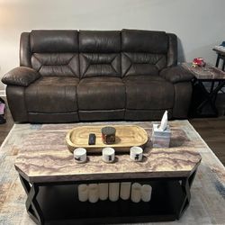 Larkin Power Recliner And Couch