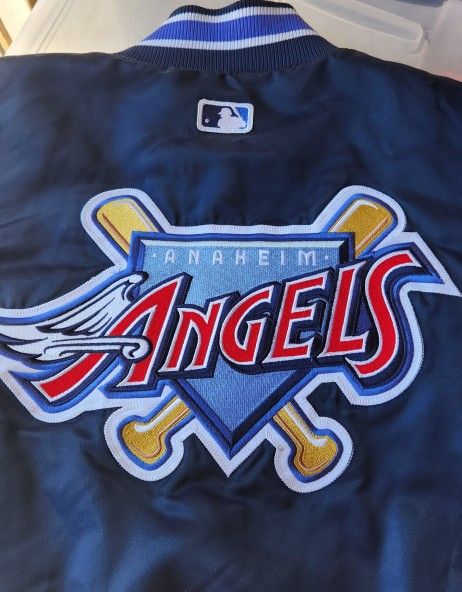 Retro Angels Of Anaheim Blue Men's Jacket