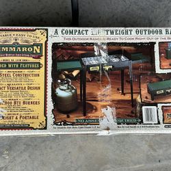 New Rare Vintage Cimarron Rocky Mountain Range Outdoor Stove 