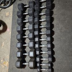 Dumbbell Set 5s Through 50s