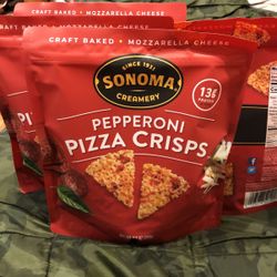 Sonoma Creamery Pepperoni Pizza Crisps Keto