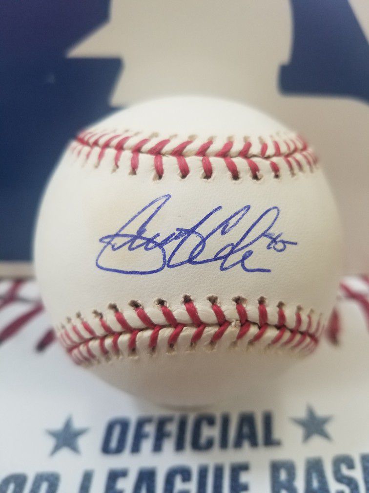 Gerrit Cole signed baseball
