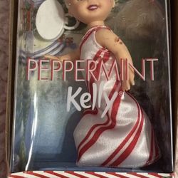2001 Kelly Club Peppermint Kelly 6" Barbie Doll  is An Ornament Too   -  NRFB !
