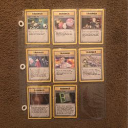 Assorted Trainer Cards ($2 Each)