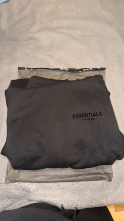 Black Essentials Hoodie
