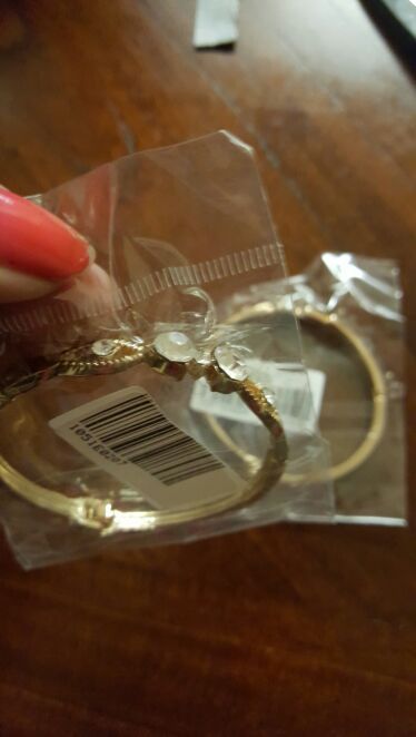 18k gold plated bracelet bangle