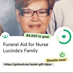 Donations For Funeral And Burial 