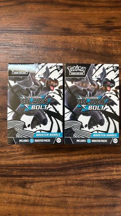 Pokemon Black bolt booster bundles