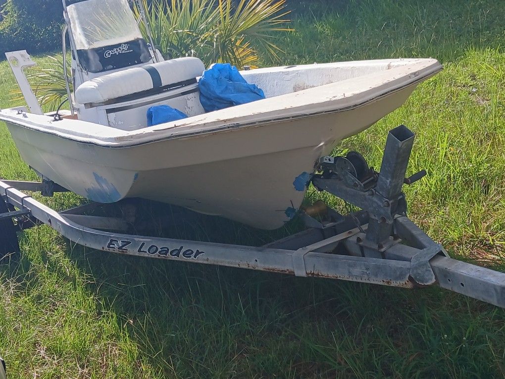 Boat And Trailer